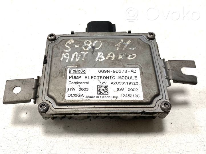 Volvo S80 Polttoaineen ruiskutuspumpun ohjainlaite/moduuli 6G9N9D372AC