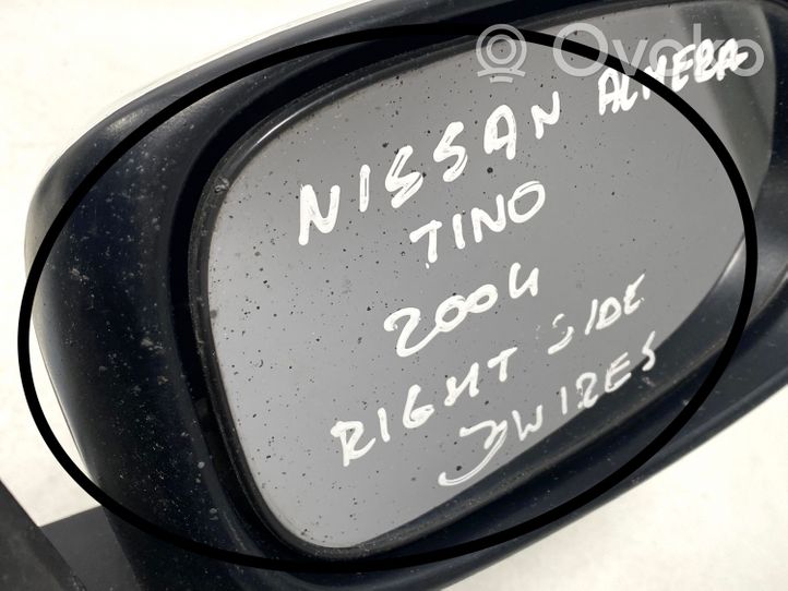 Nissan Almera Tino Etuoven sähköinen sivupeili 015541