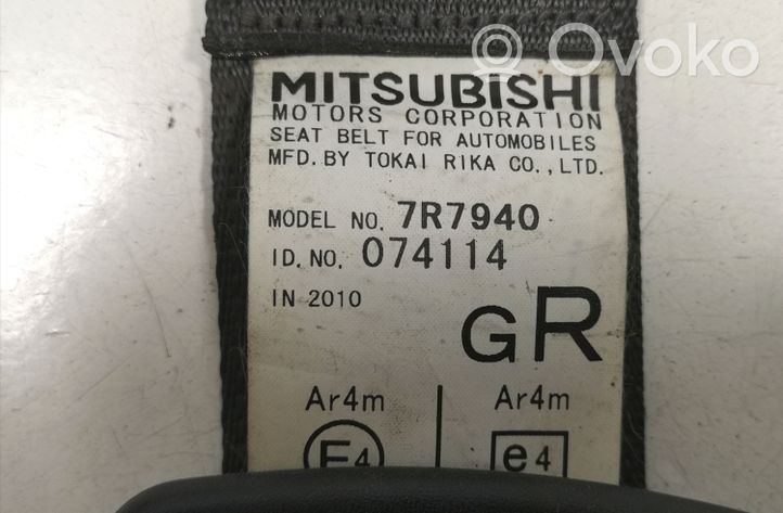 Mitsubishi Lancer X Takaistuimen turvavyö 7R7940