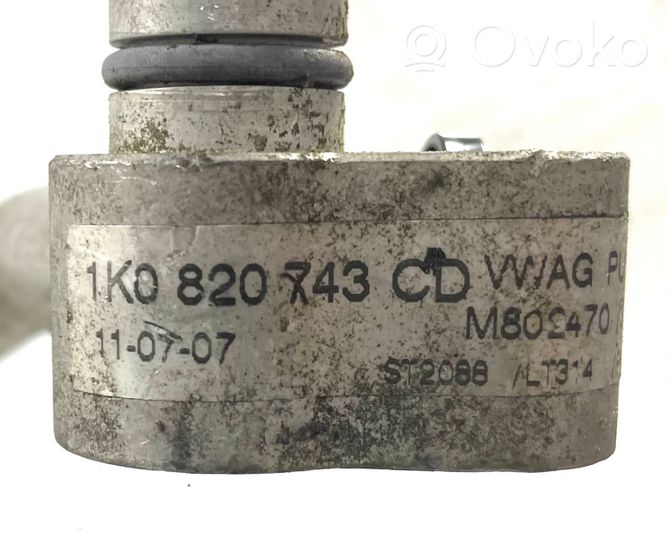 Volkswagen Eos Gaisa kondicioniera caurulīte (-es) / šļūtene (-es) 1K0820743CD