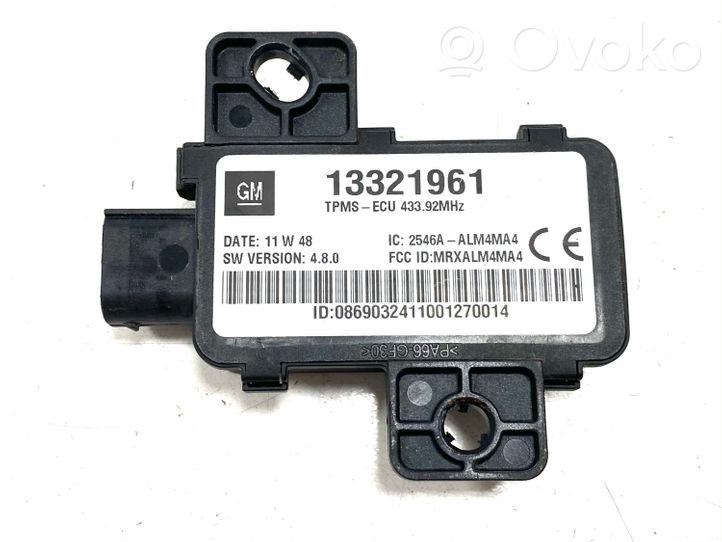 Opel Ampera Module de pression des pneus 13321961