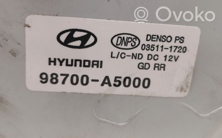 Hyundai i30 Moteur d'essuie-glace arrière 98700A5000