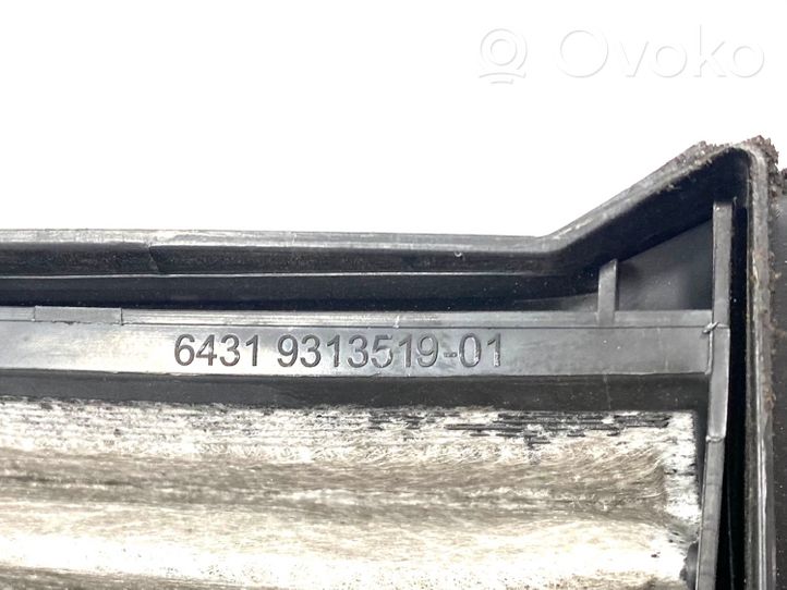 BMW X1 E84 Cabin air duct channel 9313519