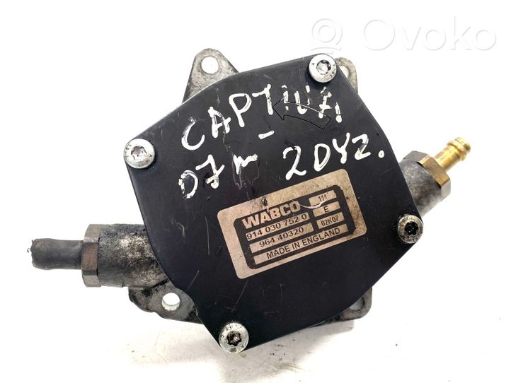 Chevrolet Captiva Alipainepumppu 9140307520