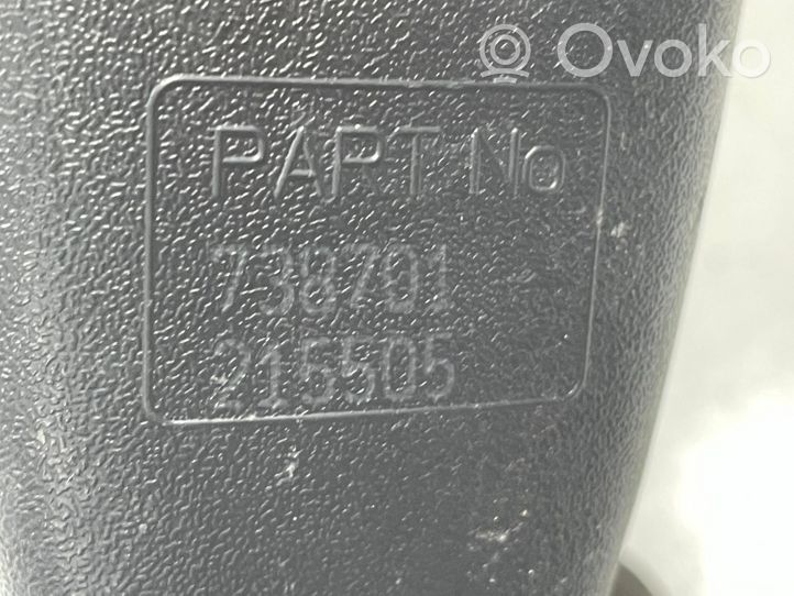 Volvo S60 Boucle de ceinture de sécurité arrière centrale 738701