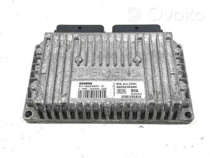 Peugeot 307 Module de contrôle de boîte de vitesses ECU 9654232880