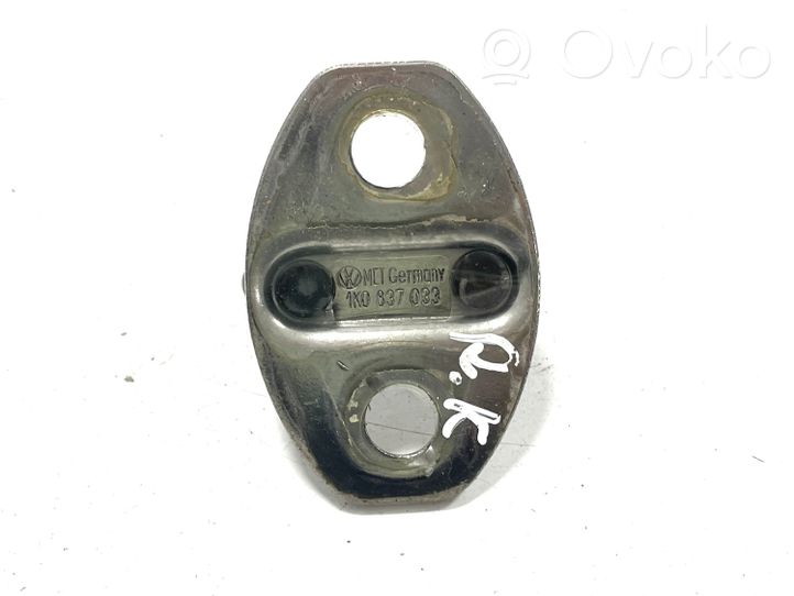 Volkswagen Golf VI Front door lock loop/hook striker 1K0837033