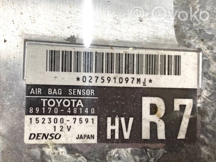 Lexus RX 330 - 350 - 400H Sterownik / Moduł Airbag 1523007591