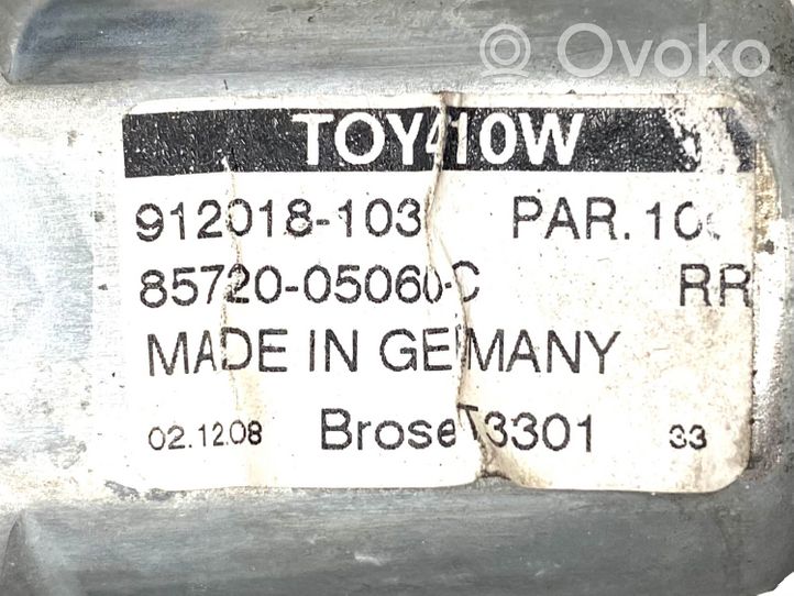 Toyota Avensis T270 El. Lango pakėlimo mechanizmo komplektas 912018103