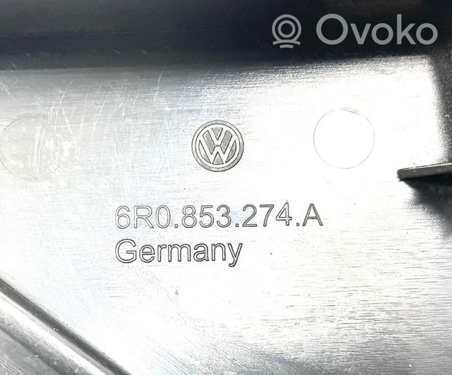 Volkswagen Polo V 6R Apdaila sparno (moldingas) 6R0853274A