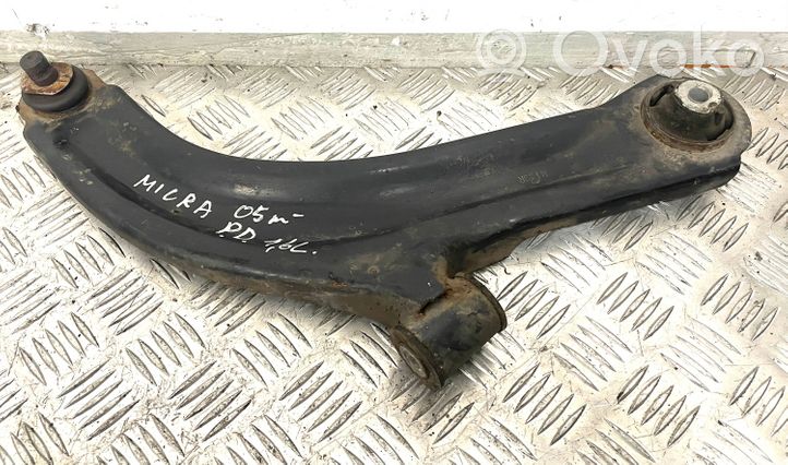 Nissan Micra Braccio di controllo sospensione anteriore inferiore/braccio oscillante 54500BC41A