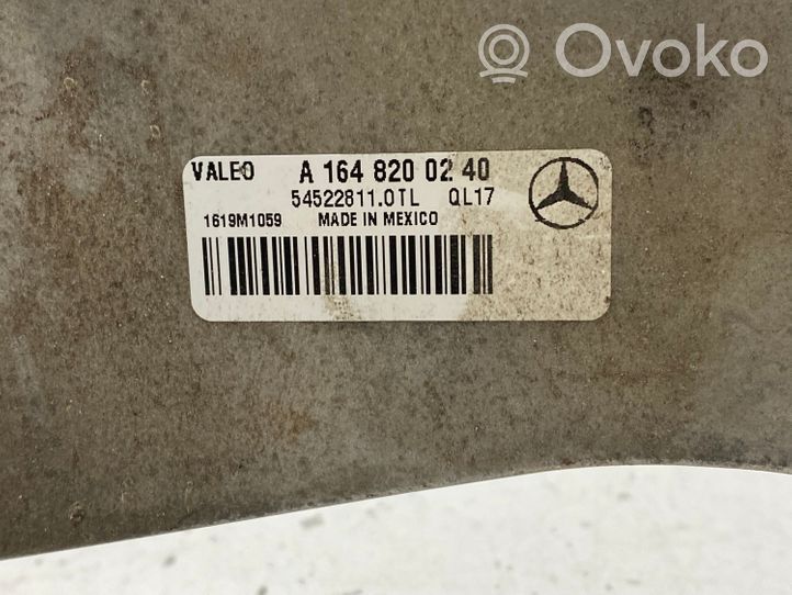 Mercedes-Benz GL X164 Valytuvų mechanizmo komplektas A1648200240