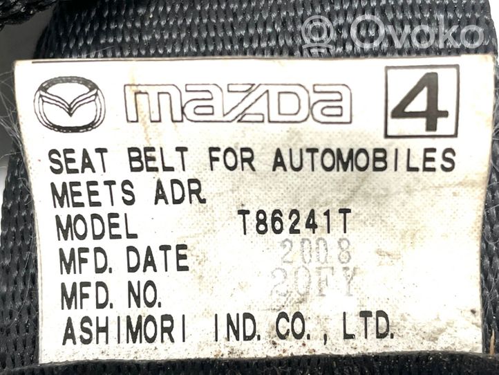 Mazda 6 Takaistuimen turvavyön solki T86241T