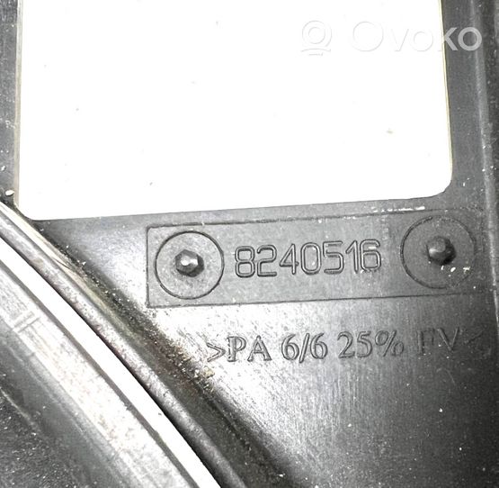 Peugeot 207 Jäähdyttimen jäähdytinpuhaltimen suojus 9680102880