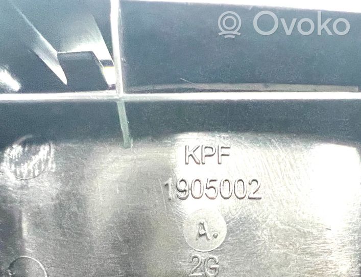 Citroen C3 Takaoven sisäkahvan kehys 9683446877