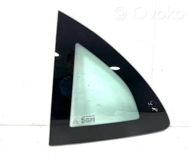 Citroen C3 Rear side window/glass 43R00048