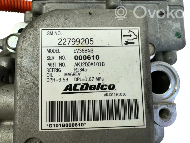 Chevrolet Volt I Compressore aria condizionata (A/C) (pompa) 22799205