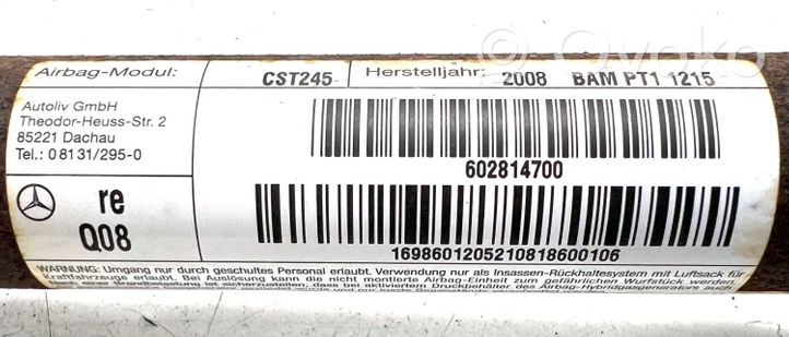 Mercedes-Benz B W245 Airbag da tetto 602814700