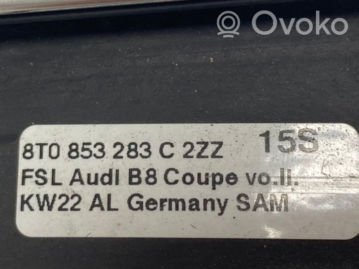 Audi A5 8T 8F Moulures des vitres de la porte avant 8T0853283C