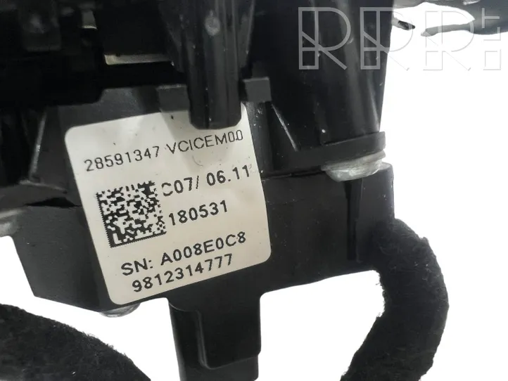 Citroen C3 Aircross Pulsanti/interruttori sul volante 9812314777