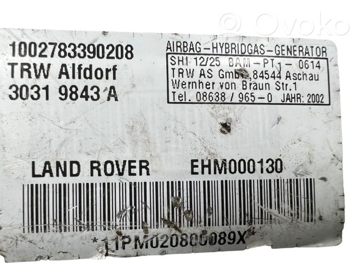 Land Rover Range Rover L322 Airbag porte avant 30319843A