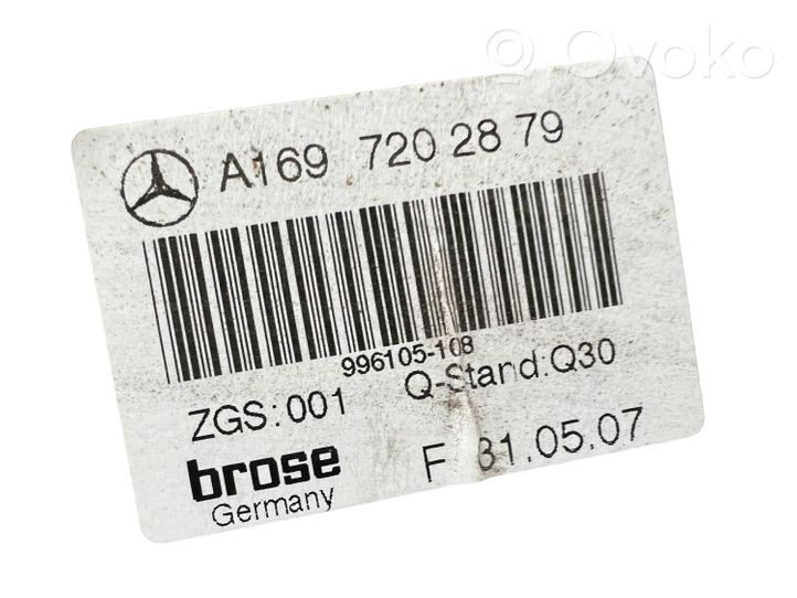 Mercedes-Benz B W245 El. lango pakėlimo mechanizmas be varikliuko A1698200202