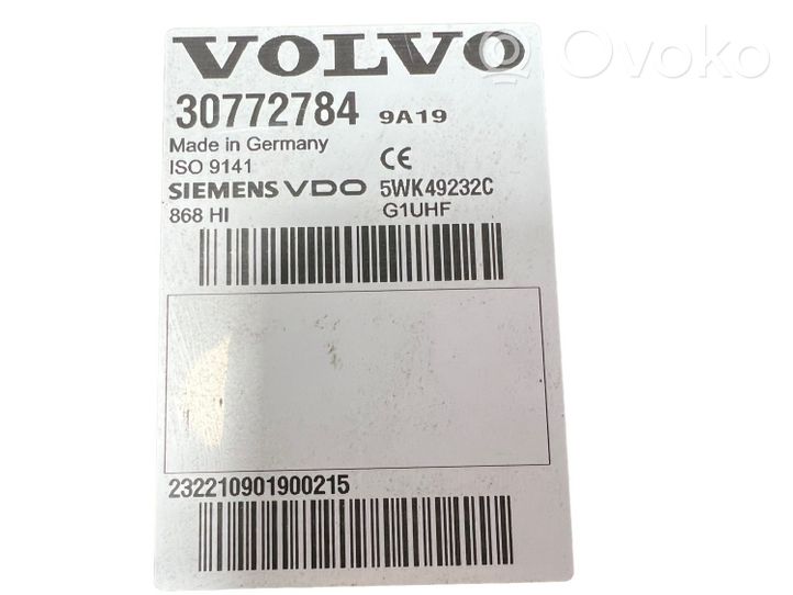 Volvo XC60 Keyless go vadības bloks 30772784