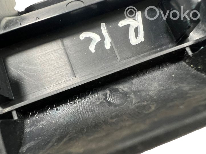 Toyota RAV 4 (XA40) Osłona szyn przedniego fotela kierowcy 7212442020