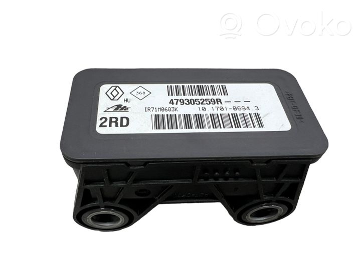 Renault Megane III ESP acceleration yaw rate sensor 479305259R