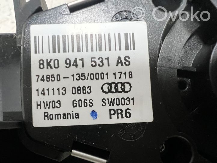 Audi A4 S4 B8 8K Przełącznik świateł 8K0941531AS