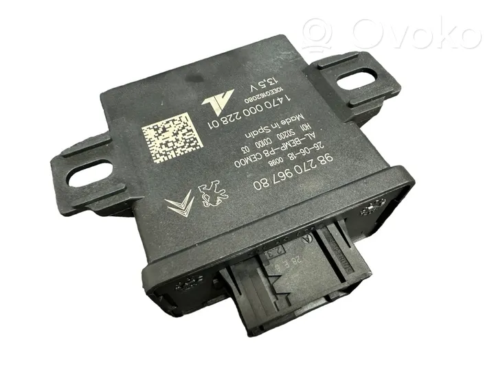 Peugeot 3008 II Module d'éclairage LCM 9827096780