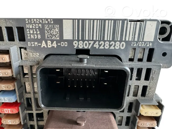 Citroen DS5 BSM Control unit 9807428280