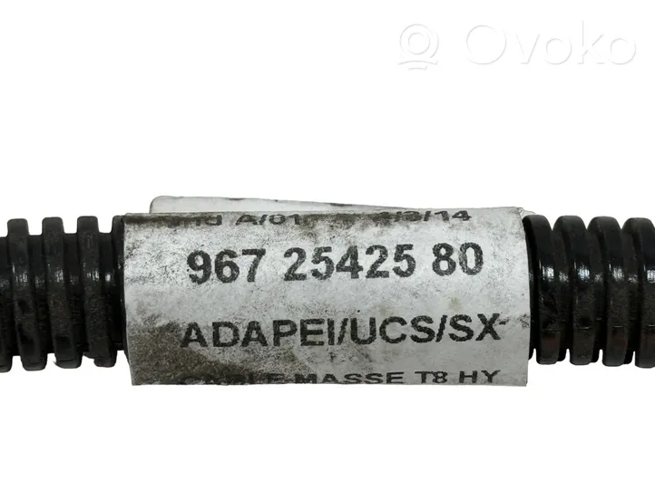 Citroen DS5 Câble négatif masse batterie 9672542580