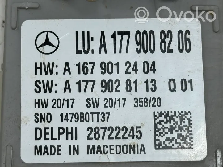 Mercedes-Benz GLS X167 Sterownik / Moduł świateł LCM A1779008206