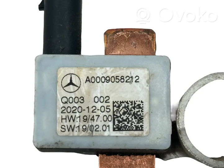 Mercedes-Benz GLS X167 Cavo negativo messa a terra (batteria) A0009058212