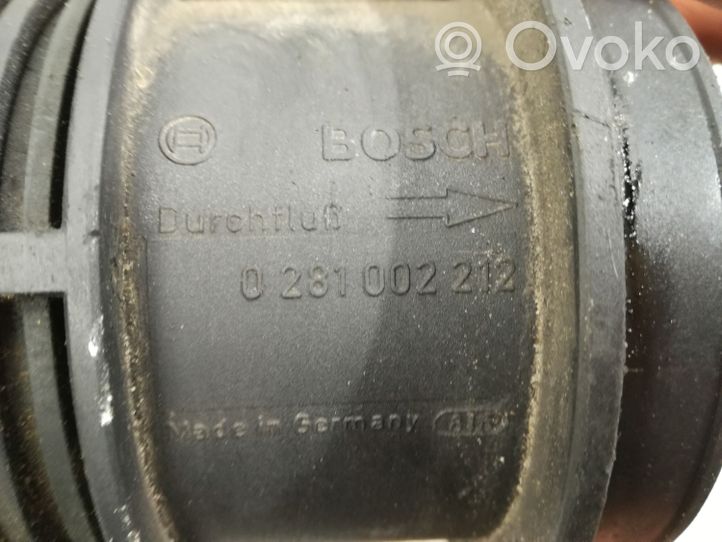 Saab 9-5 Przepływomierz masowy powietrza MAF 0281002212