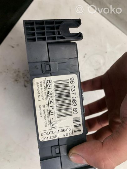 Citroen Jumpy Fuse module 9663798380