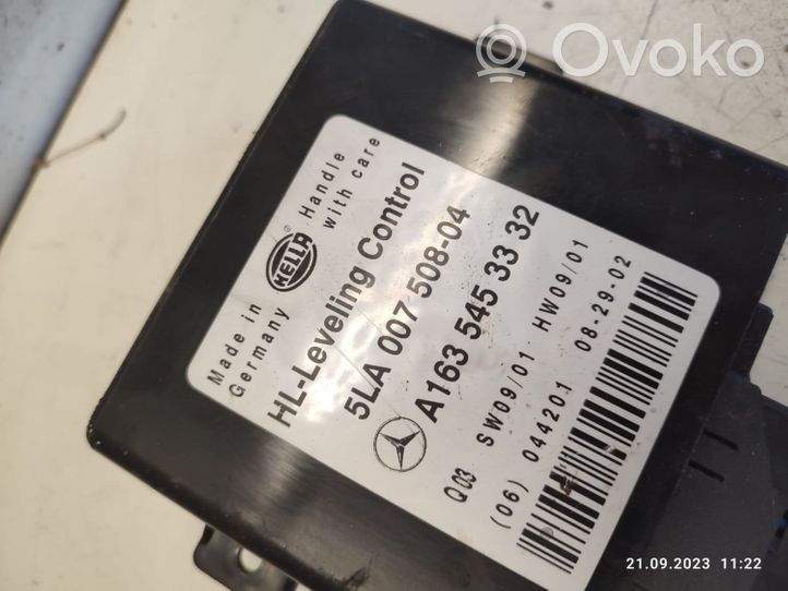 Mercedes-Benz ML W163 Modulo luce LCM 1635453332