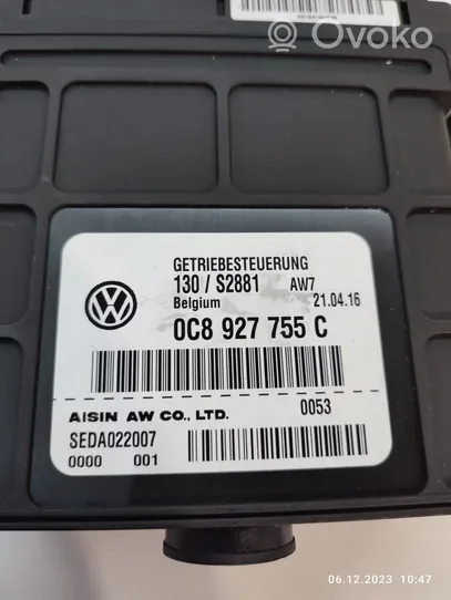 Volkswagen Touareg II Module de contrôle de boîte de vitesses ECU 0C8927755C