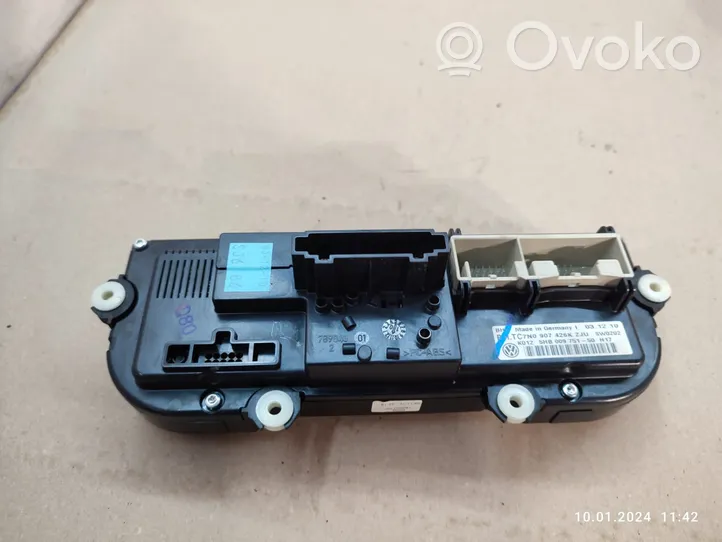 Volkswagen Tiguan Блок управления кондиционера воздуха / климата/ печки (в салоне) 5HB009751