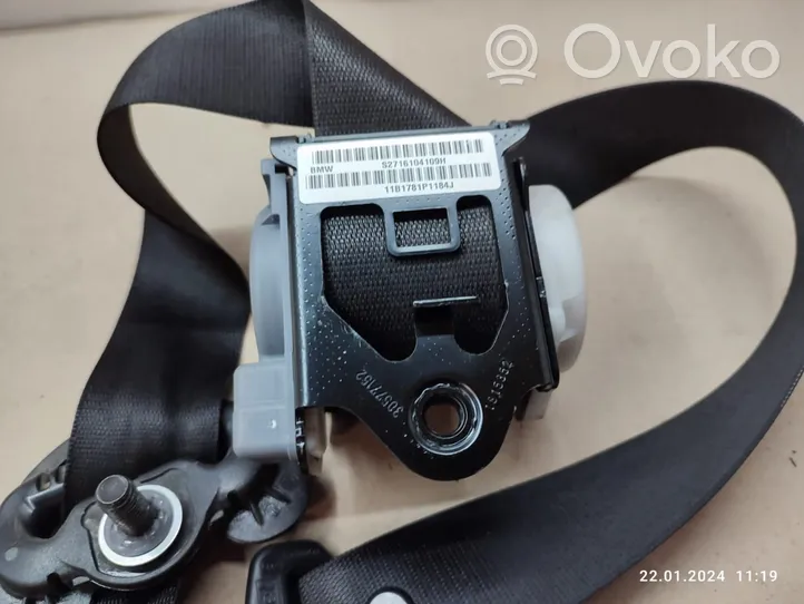 BMW X6 E71 Ceinture de sécurité avant 2716104109