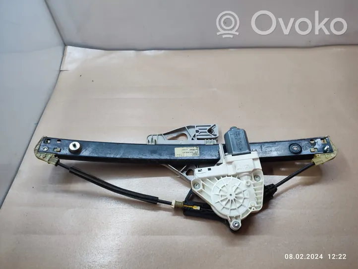 Audi A6 S6 C7 4G Rear door window regulator with motor 4G0839461