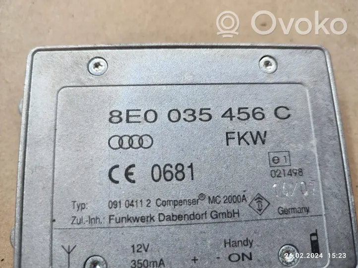 Audi Q7 4L Antennenverstärker Signalverstärker 8E0035456C