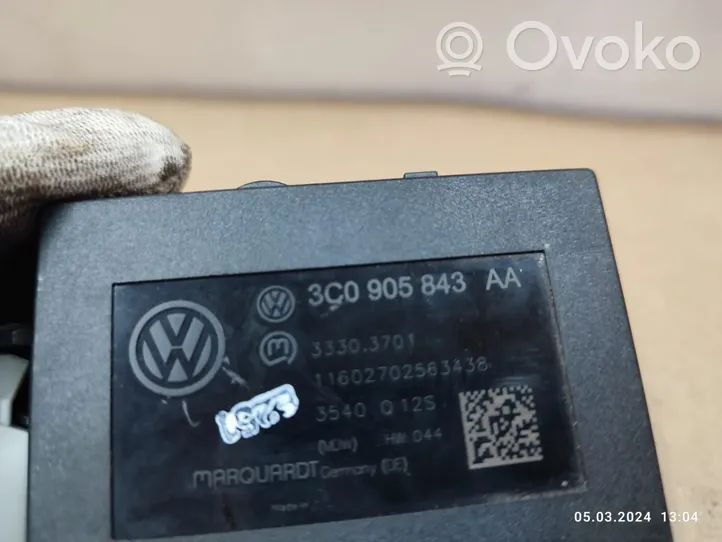 Volkswagen PASSAT CC Ignition lock 3C0905843AA