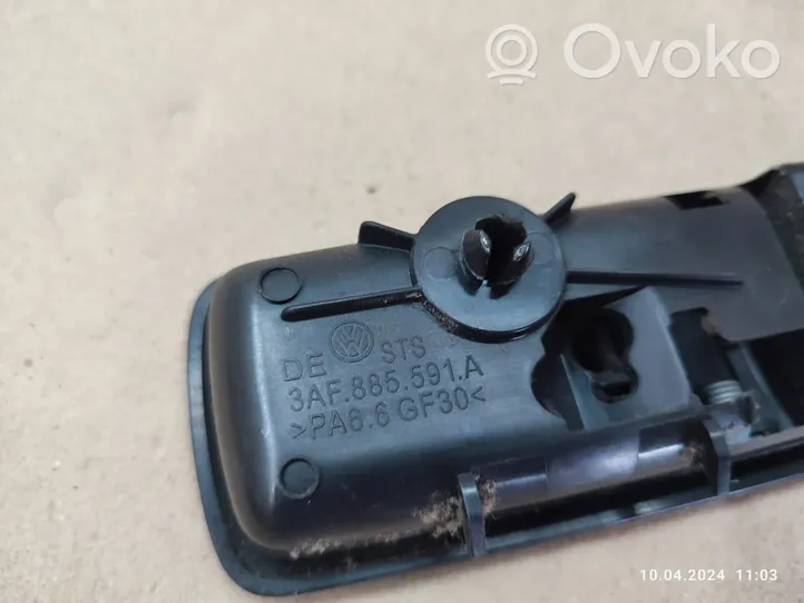 Volkswagen PASSAT B7 Leva/maniglia di controllo dello schienale del sedile 3AF885591A