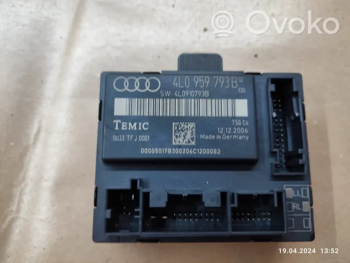 Audi Q7 4L Unité de commande module de porte 4L0959793B