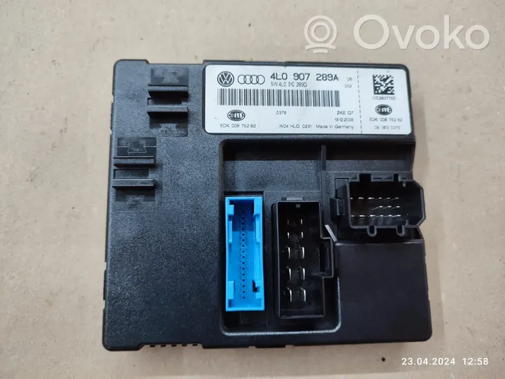 Audi Q7 4L Moduł / Sterownik komfortu 4L0907289A