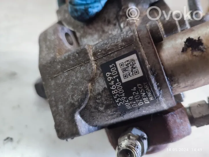 Opel Mokka Pompe d'injection de carburant à haute pression 55586499