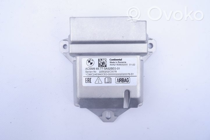 BMW 5 G30 G31 Module de contrôle airbag 5A52BE0