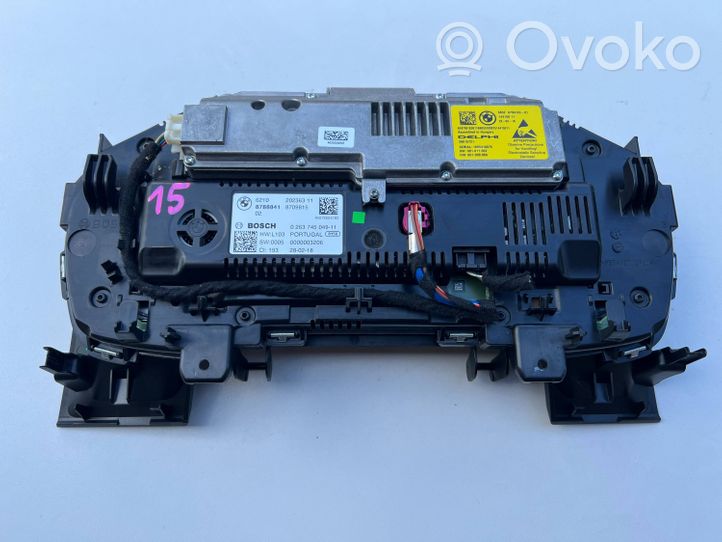 BMW X5 G05 Compteur de vitesse tableau de bord 8788841